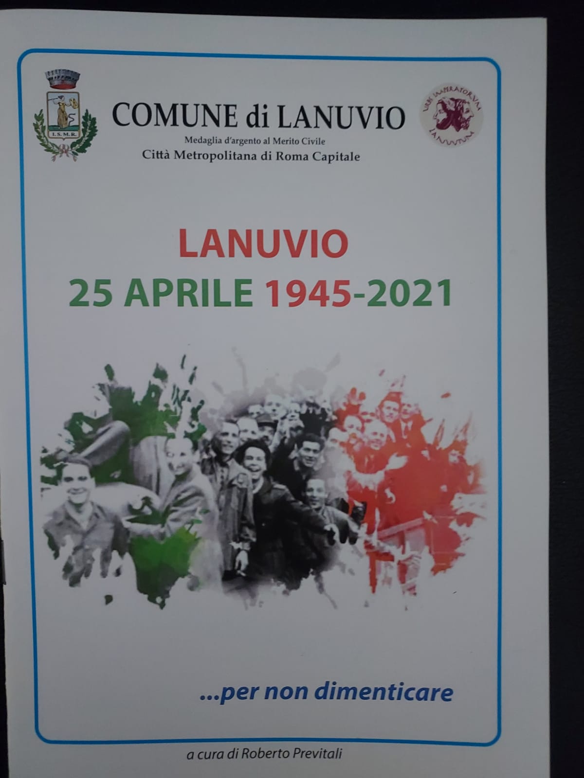 Lanuvio, le celebrazioni del 76° anniversario della Liberazione