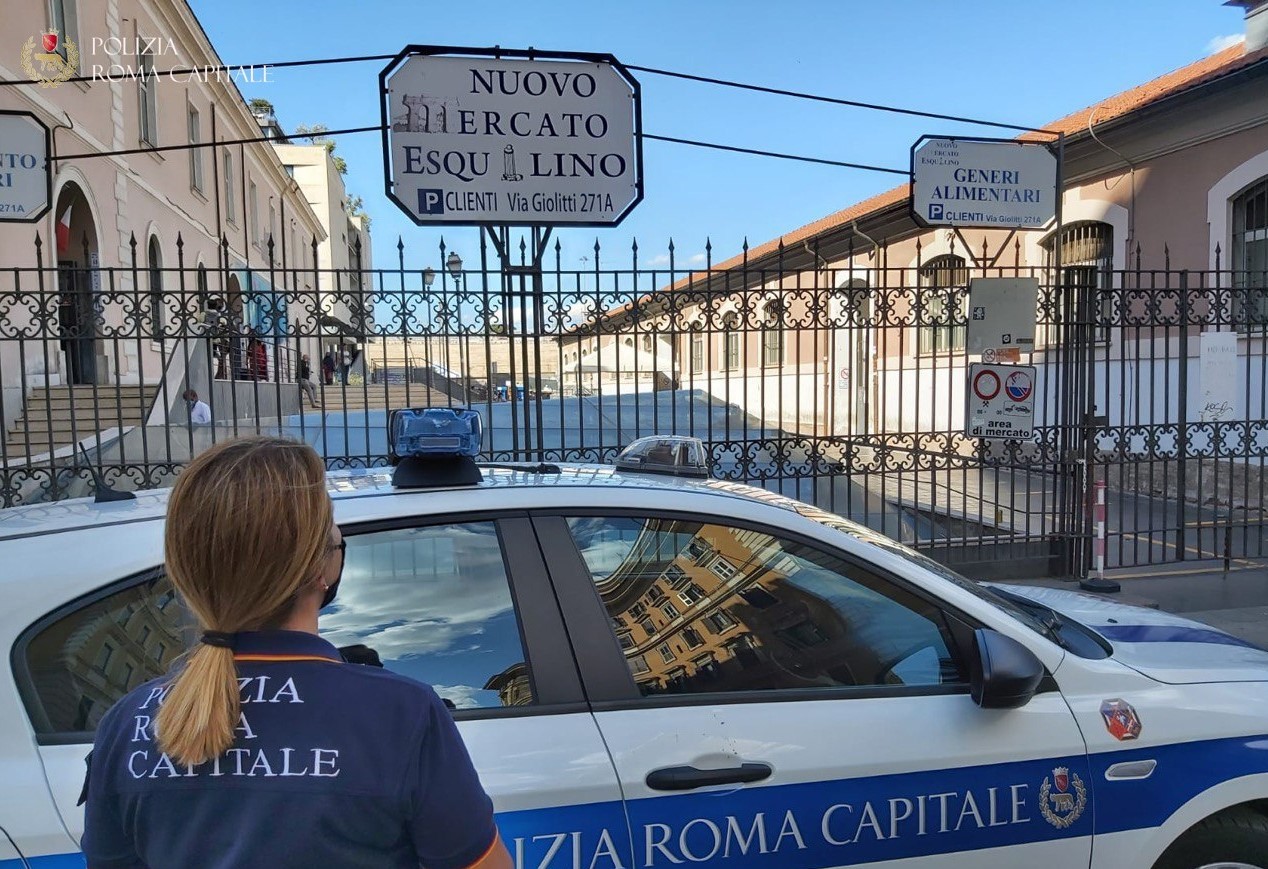 Roma Esquilino – Tutela salute dei consumatori: chiuso mercato per carenze igienico-sanitarie