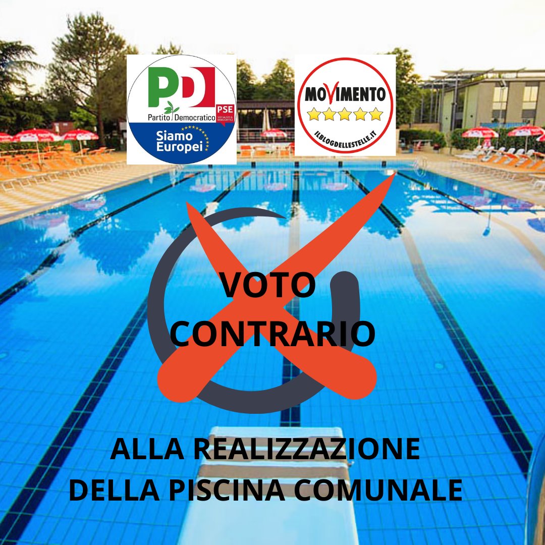 Monte Compatri, PD e M5S contro la Piscina comunale. Contrariato D’Acuti