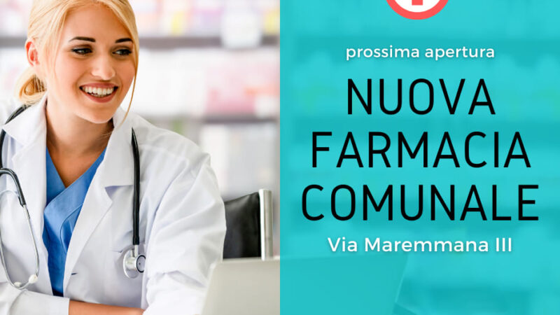 San Cesareo, nuova farmacia comunale entro il 1° luglio