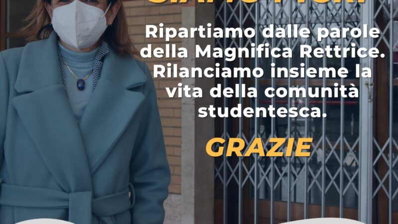 Roma – Università La Sapienza, studenti al fianco della Rettrice Polimeni per rientro alla vita universitaria