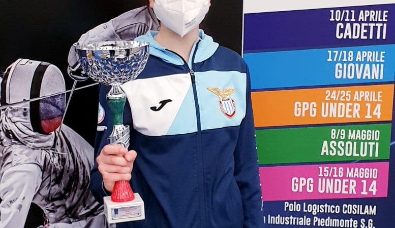 Ariccia, Giulia Paulis (Lazio scherma) è la nuova campionessa regionale cadette