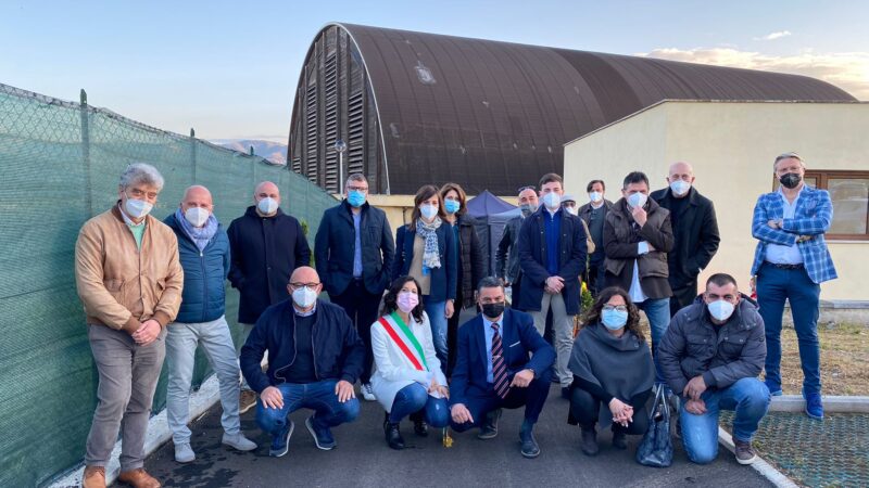 Zagarolo, inaugurato il Palazzetto di Valle Martella (FOTO)