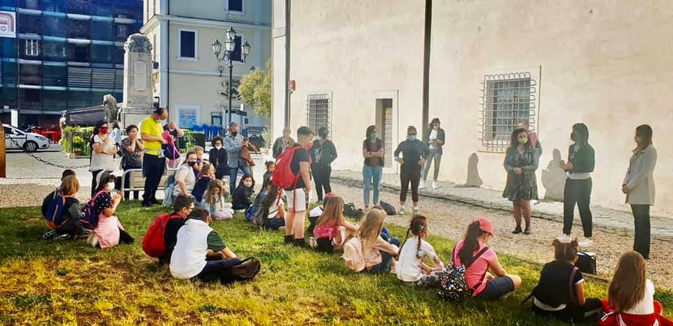 Zagarolo, i bambini di Tor Bella Monaca in visita a Palazzo Rospigliosi e al Museo del Giocattolo