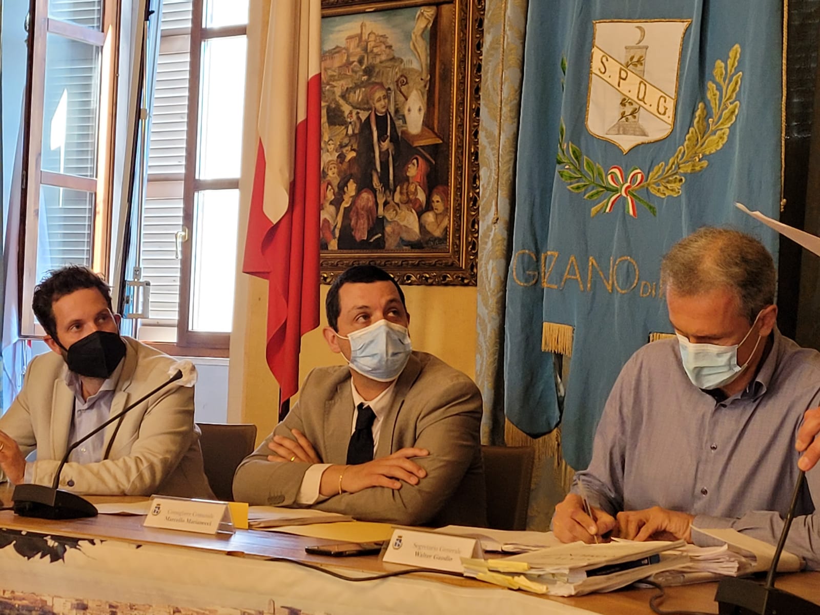 Genzano, esordio da presidente del Consiglio comunale per Marcello Marianecci