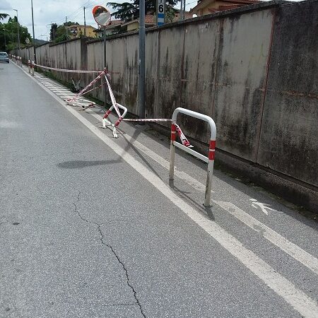 Ciampino – Fugge dopo incidente con danni alla proprietà comunale, ma non alle telecamere Targa System