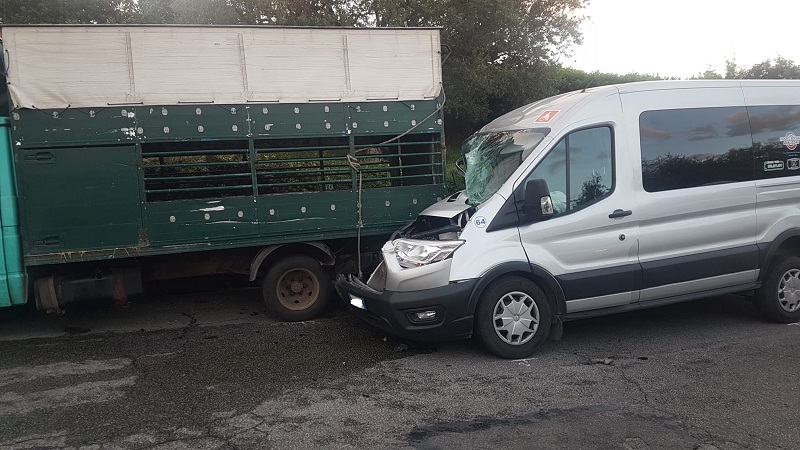 Incidente sulla Velletri-Nettuno: un ferito grave, in elisoccorso al “San Camillo”