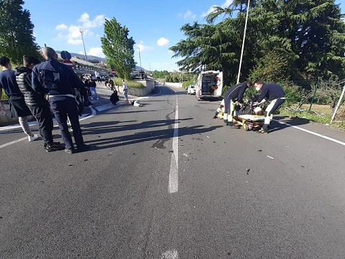 Velletri, grave incidente nel tardo pomeriggio di ieri vicino alla Stazione: 3 feriti