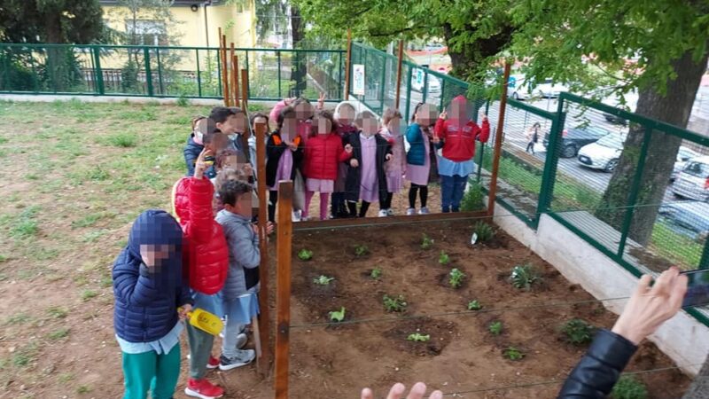 Orti Didattici e murales: work in progress presso l’IC San Cesareo (FOTO)