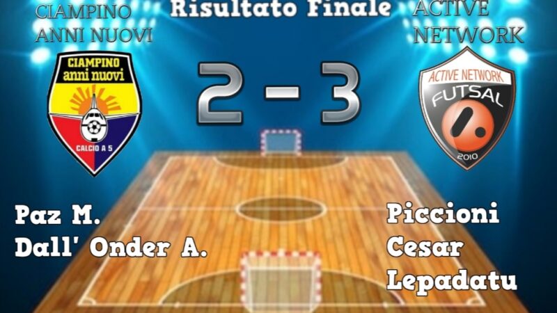 Il Ciampino Anni Nuovi dice addio ai playoff: l’Active passa di misura al PalaTarquini