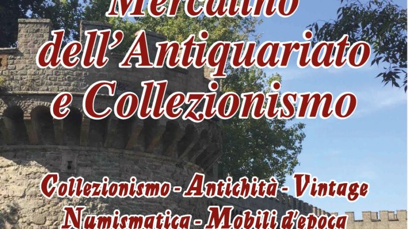 Grottaferrata, a piazzale San Nilo torna domani il mercatino dell’antiquariato