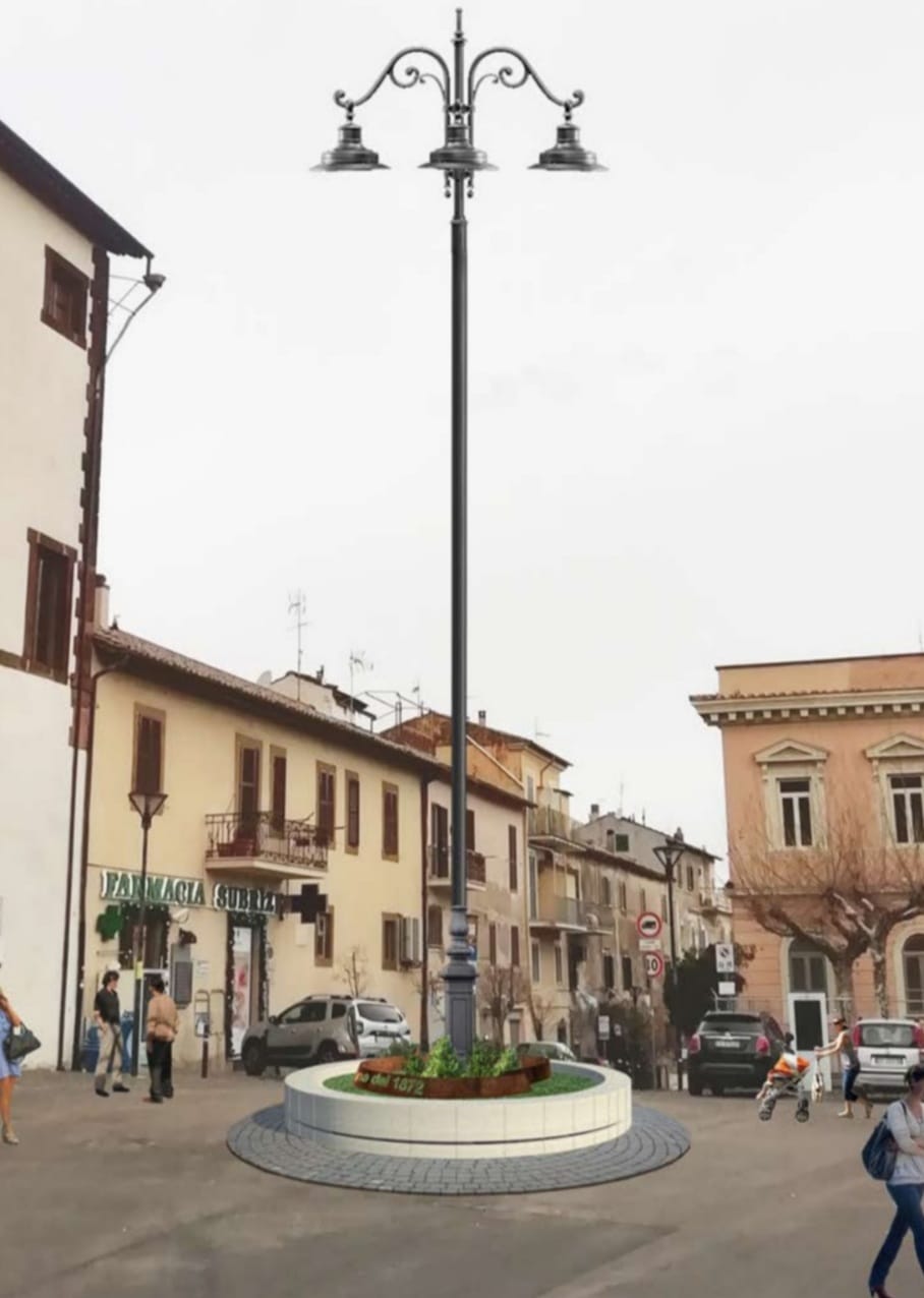 Monte Porzio, dopo anni il palo di For de Porta s’illumina!