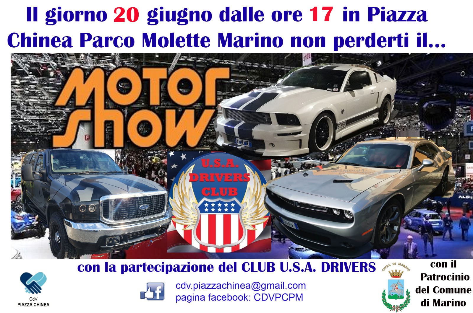 Marino, al via il Motor Show a Piazza Chinea