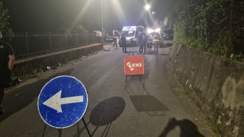 Velletri, incidente mortale nella notte. Perde la vita un 14enne