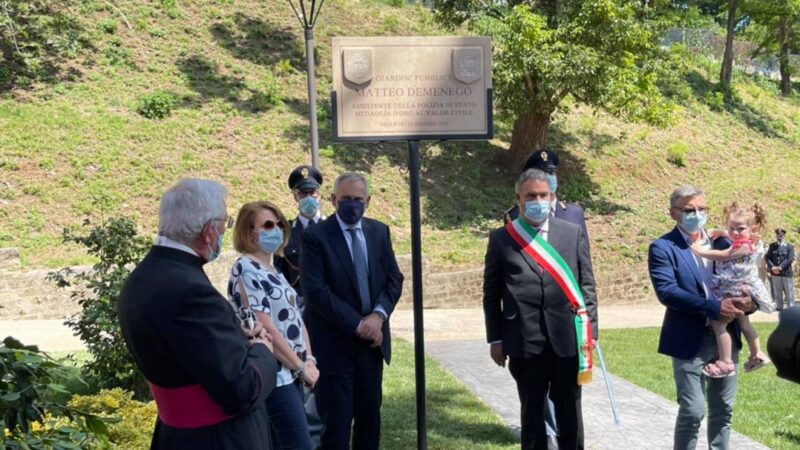 Velletri, il discorso del sindaco per l’intitolazione del Parco di viale Marconi