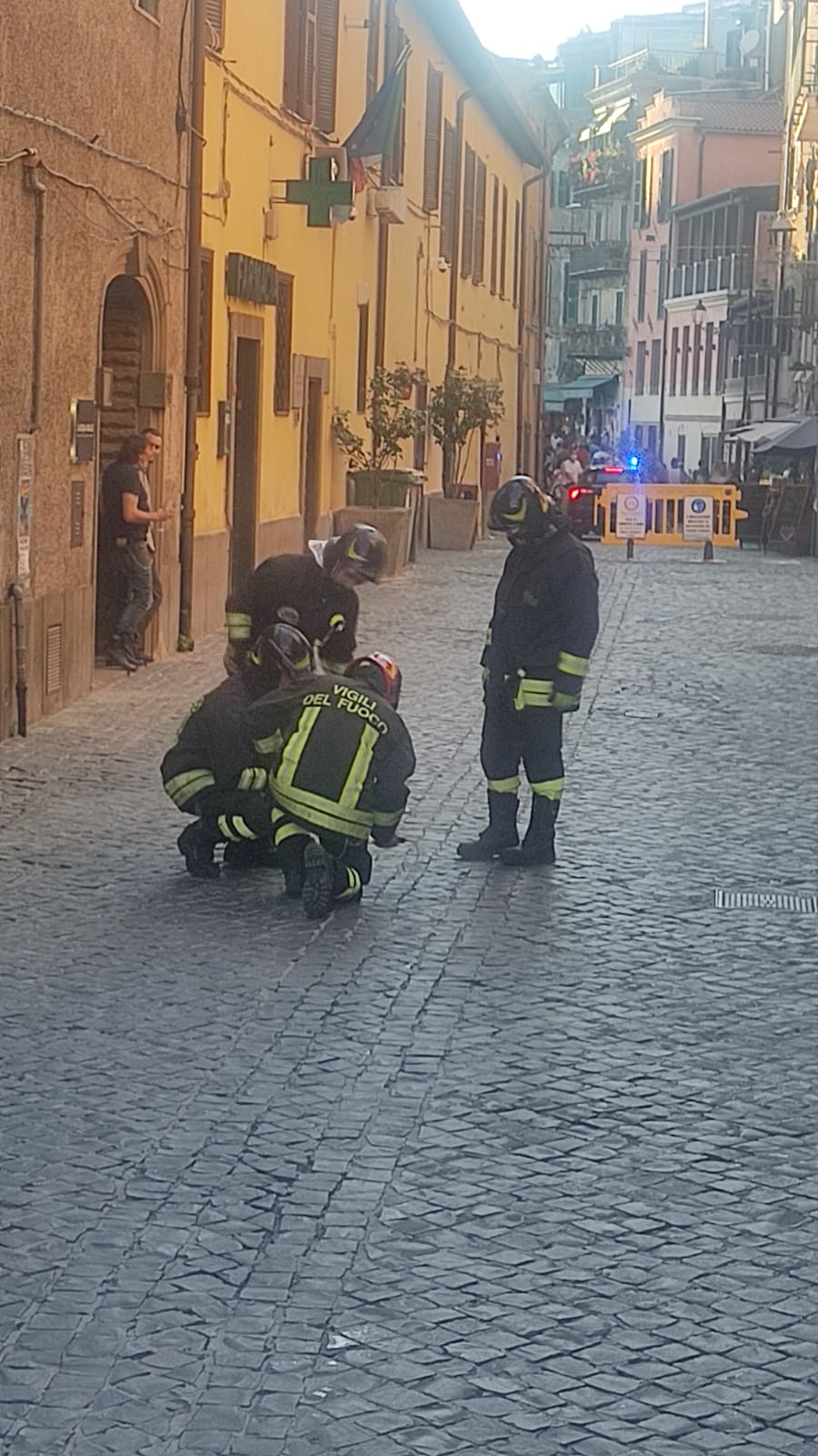 Nemi, fuga di gas in centro: Intervengono subito pompieri e forze dell’ordine