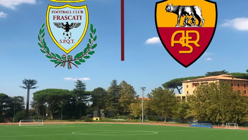 Football Club Frascati: venerdì tris di amichevoli con la Roma allo stadio “Otto Settembre”