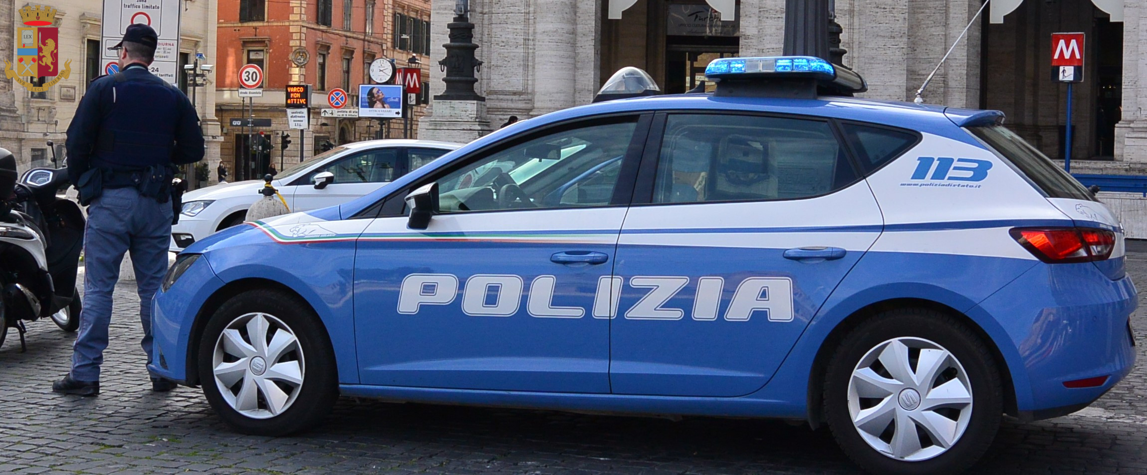 Roma, Torpignattara. L’intervento della Polizia di Stato ha arrestato l’ennesimo rapinatore