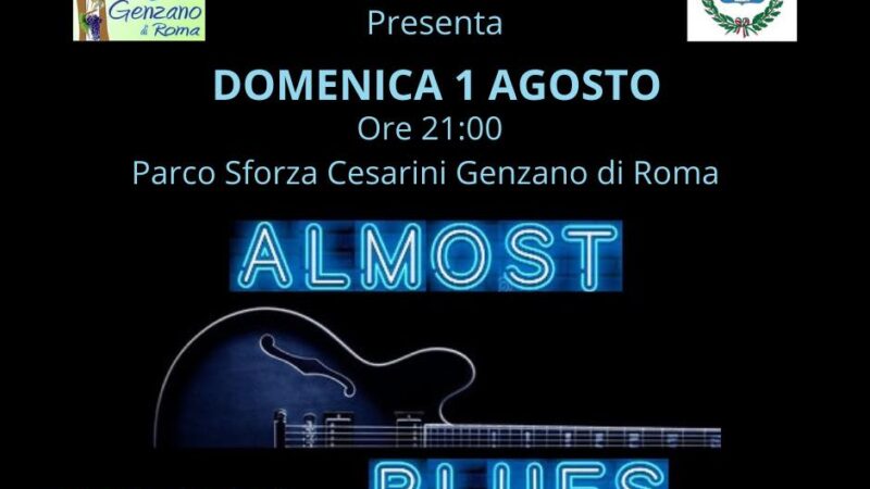 Genzano, agosto parte in musica con gli Almost Blues