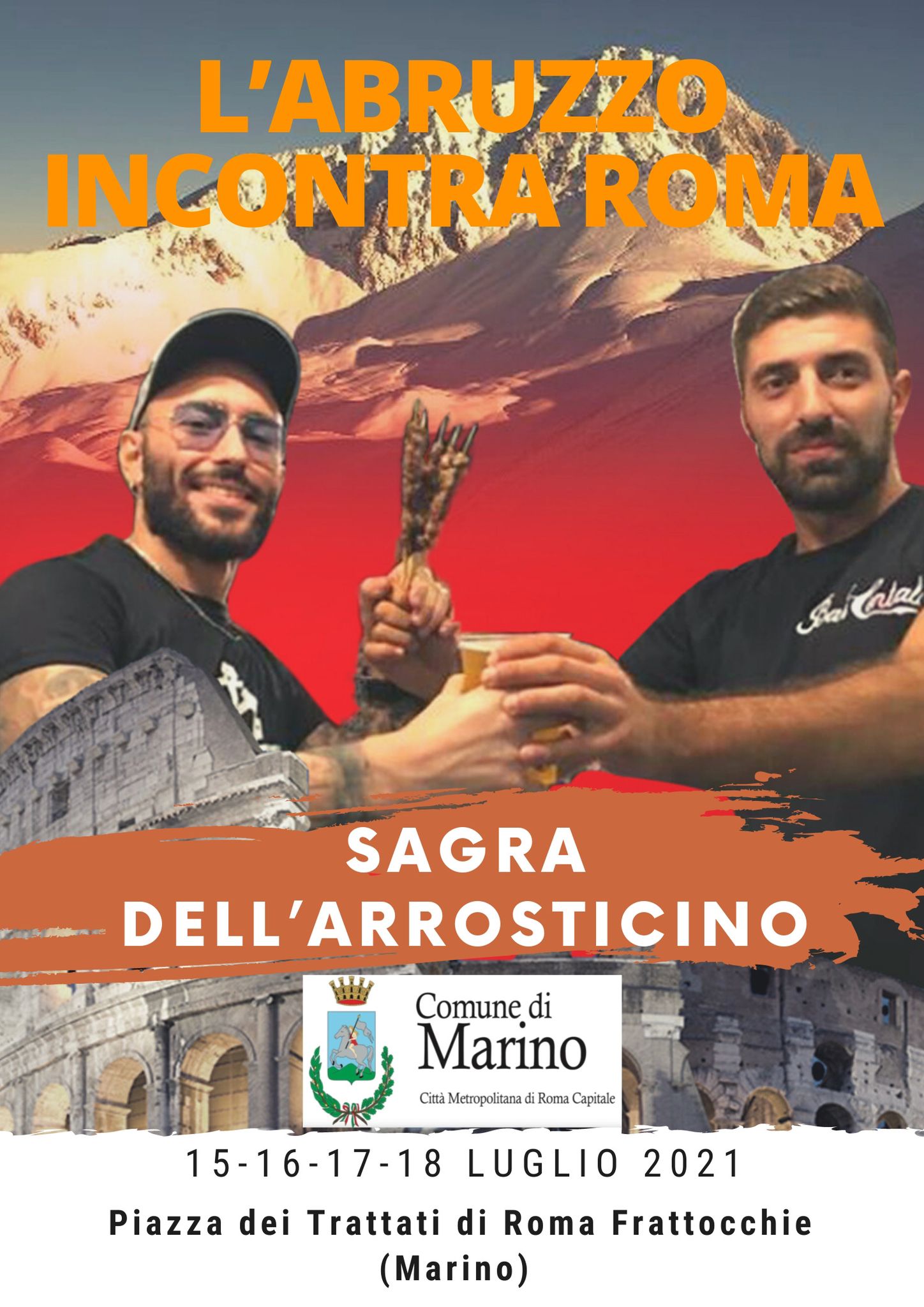 Marino, terza edizione della sagra dell’arrosticino