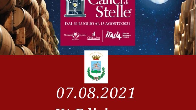 Marino, al via la V edizione di Calici di Stelle