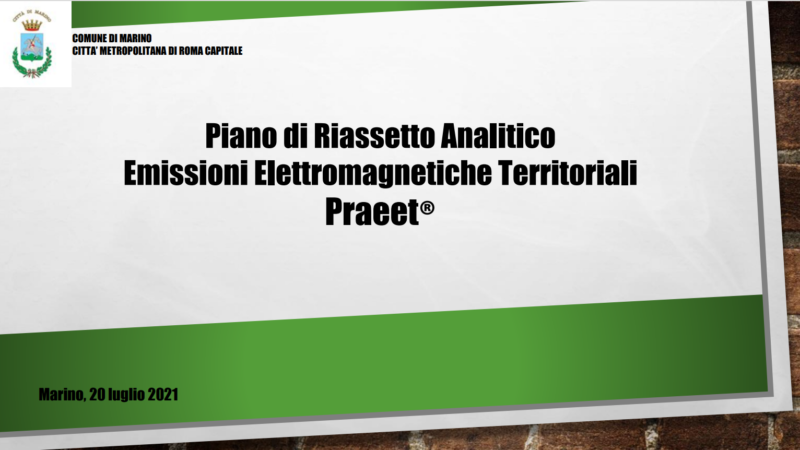 Marino, Piano antenne: tutela della salute dei cittadini in primo piano