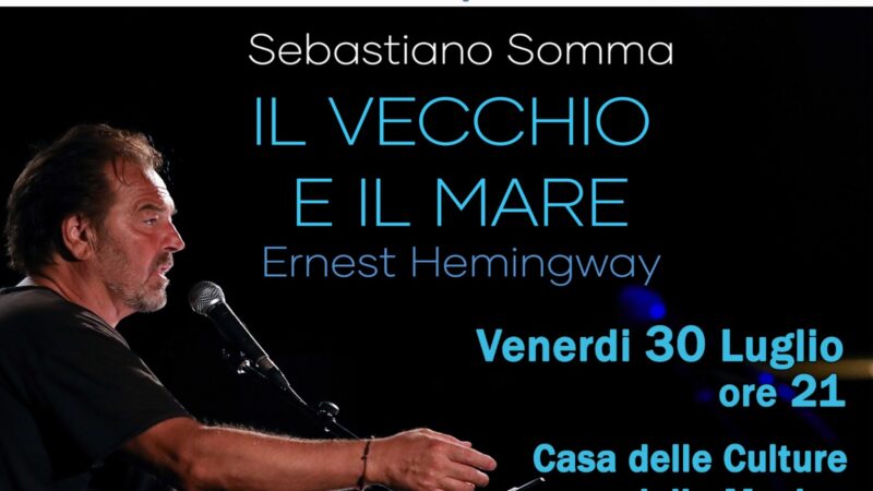 Velletri, Sebastiano Somma alla Casa delle Culture legge “Il vecchio e il mare”