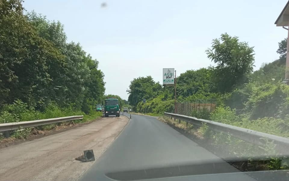 Valmontone, continuano i lavori dell’Anas sulla via Casilina