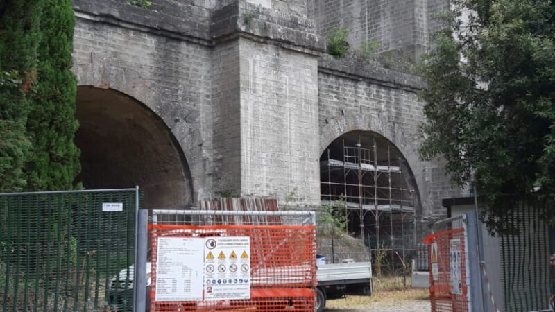 Ariccia, avviati i lavori del ponte monumentale Pio IX