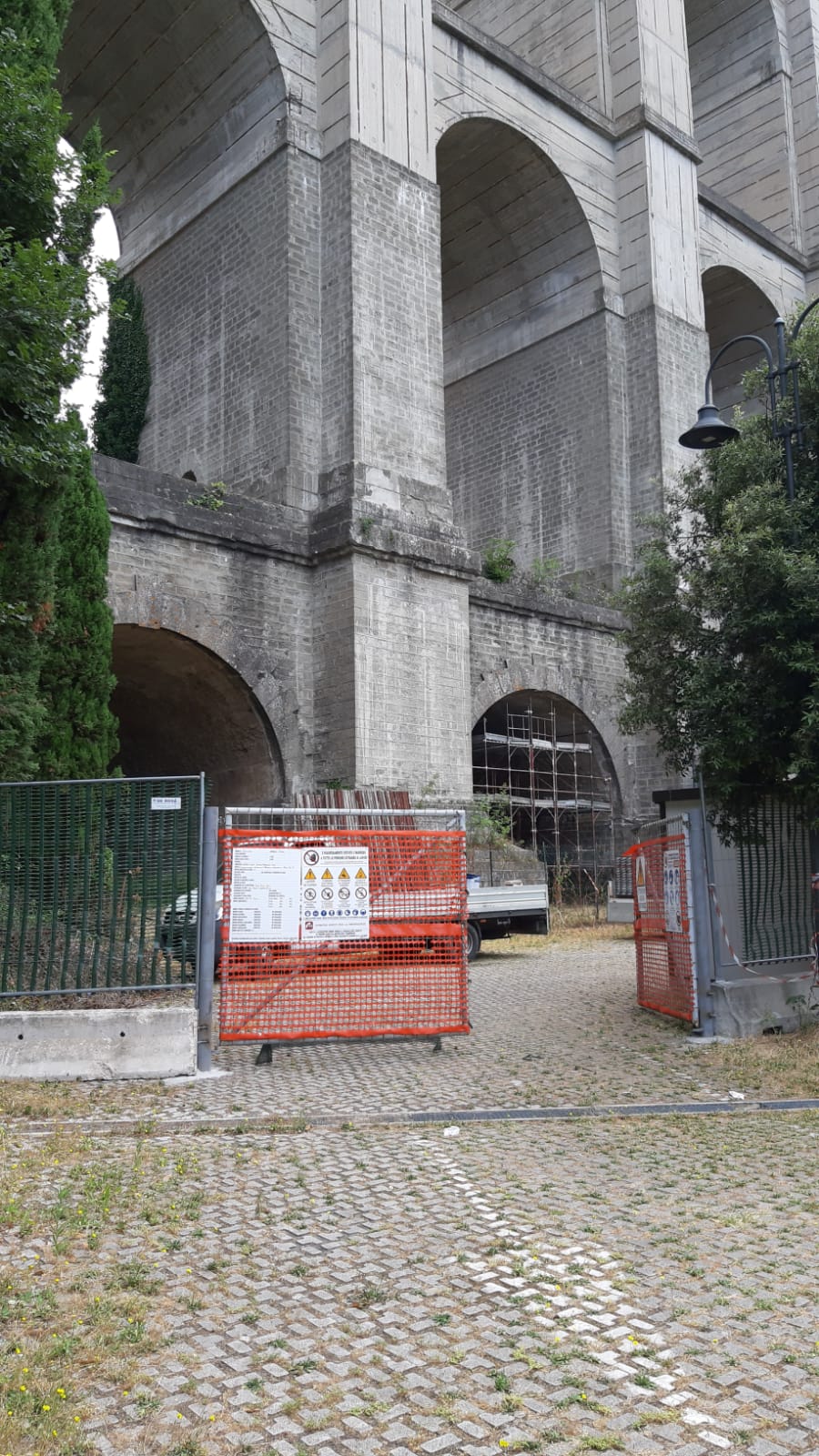 Ariccia, avviati i lavori del ponte monumentale Pio IX