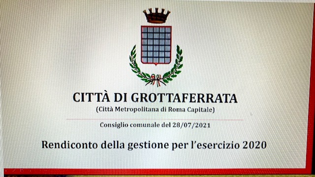 Grottaferrata, approvato l’ultimo rendiconto di bilancio