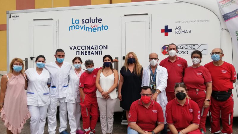 Pomezia, Salute in Movimento: arriva il camper della Asl Roma 6 per i vaccini itineranti anti-Covid