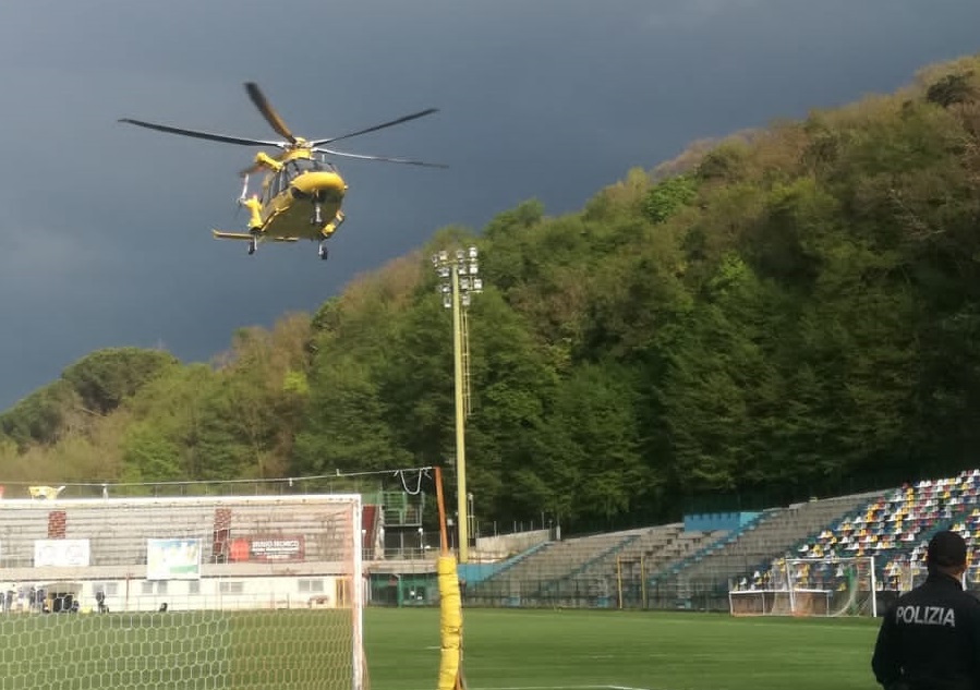 Ciampino, infortunio sul lavoro, operaio di Genzano trasportato con elisoccorso