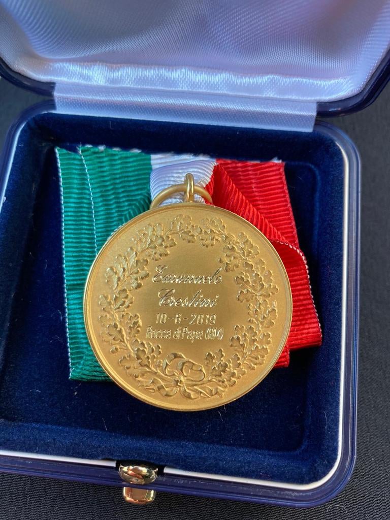 Rocca di Papa, Medaglia d’oro al Valor Civile al sindaco Emanuele Crestini