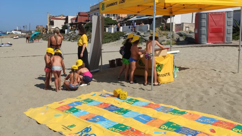 Pomezia, raccolta differenziata: la campagna RiciclaEstate di Legambiente fa tappa a Torvaianica