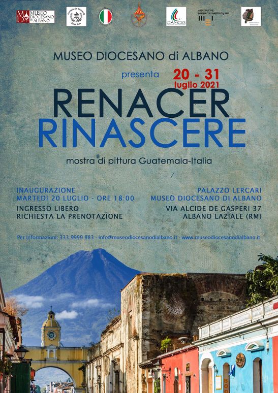 Albano, al Museo Diocesano la mostra di artisti Guatemaltechi ” RENACER-RINASCER”