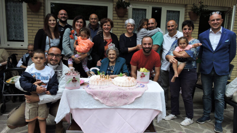 Rocca di Papa, Wilma Pierotti compie 100 anni: La quarta centenaria in due anni.