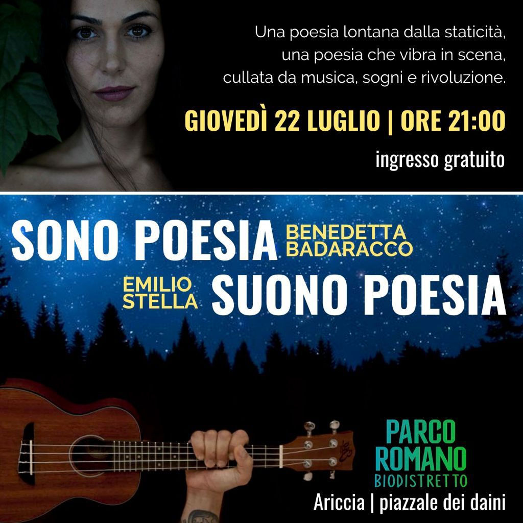 Ariccia, ✍️Sono Poesia, Suono Poesia?