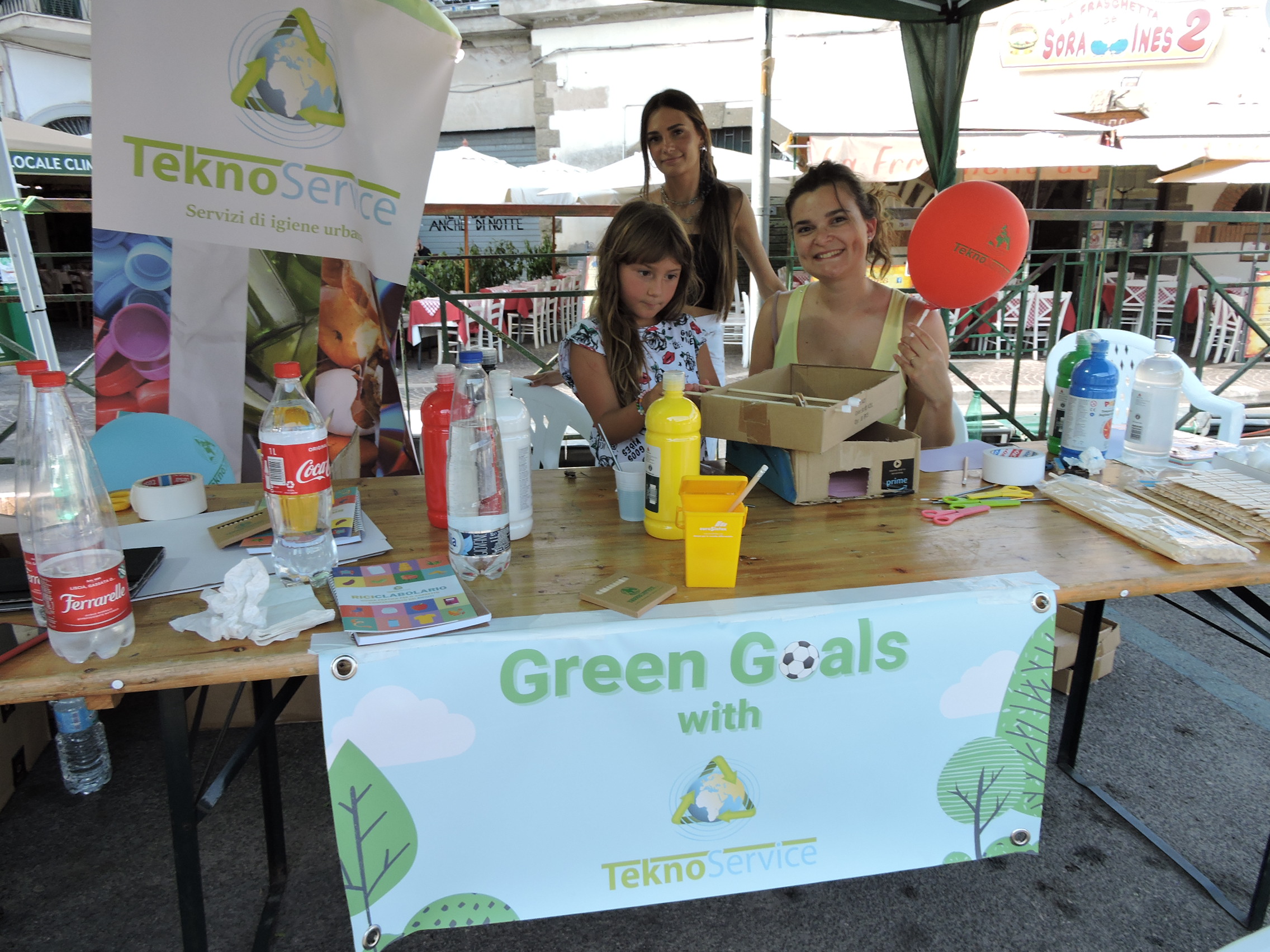 Ariccia, anche la nuova azienda per la differenziata Teknoservice ha partecipato con alcune iniziative alla 2 giorni di iniziative per Santa Apollonia.