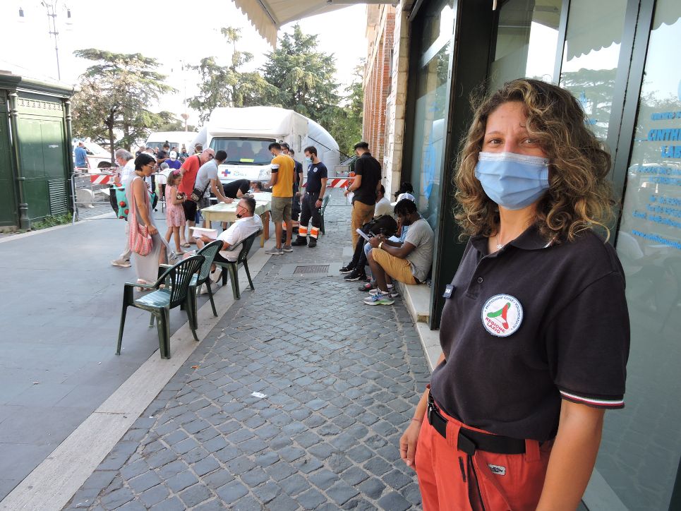 Genzano, grande affluenza al camper dei vaccini, circa 180 vaccini in poche ore