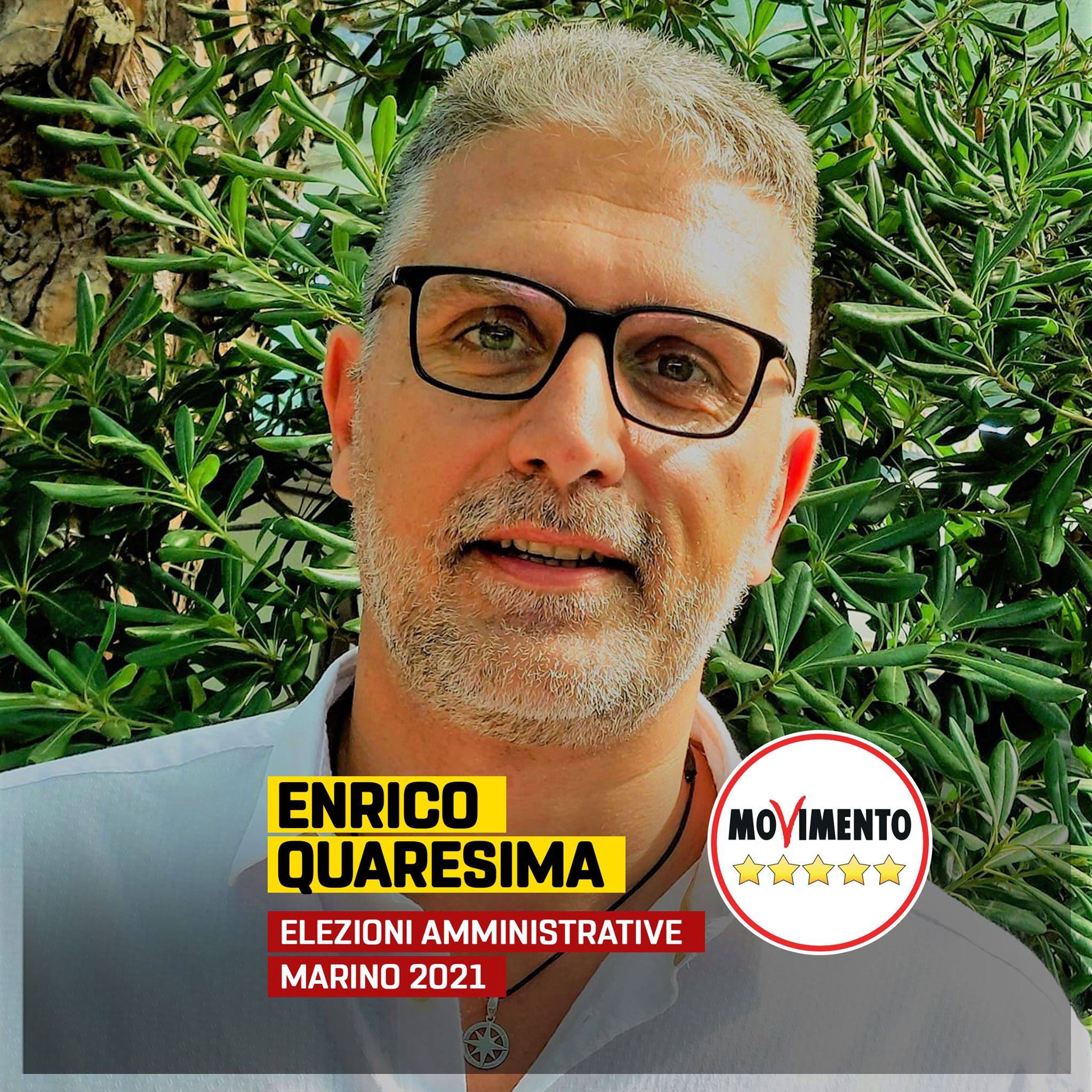 Elezioni Marino, la presentazione di Enrico Quaresima, candidato consigliere M5S