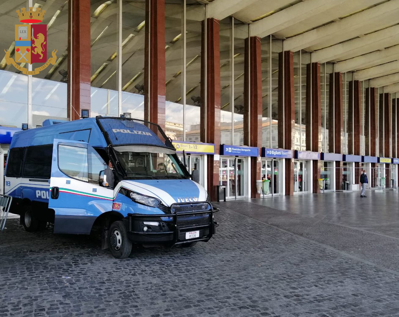 Roma, ancora una settimana di controlli in zona Stazione Ferroviaria Termini