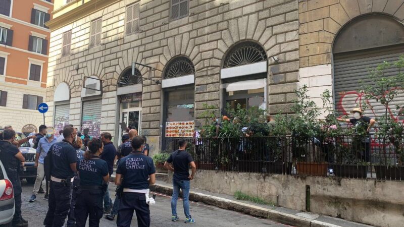 Roma, maxi controllo interforze nell’area della stazione Termini, 691 persone identificate