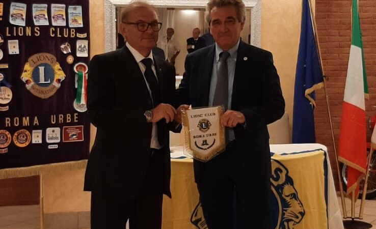 Frascati,  Felice Gasperini del consorzio vini, eletto presidente  Lions Club Roma Urbe