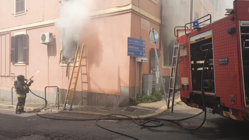 Genzano, deceduto il 78enne coinvolto nell’incendio di via XXV Aprile