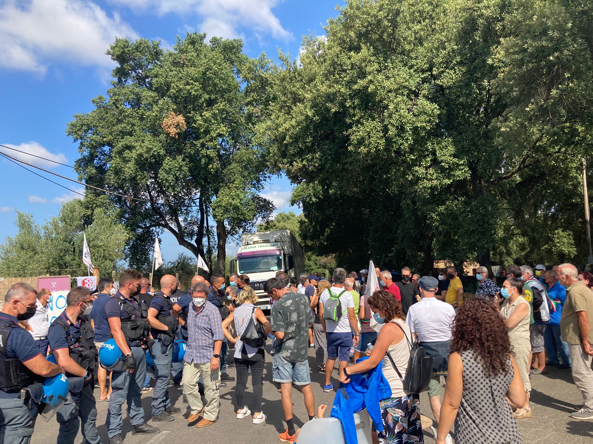 Albano, arriva il pranzo sociale Ecoresistente per la chiusura della discarica