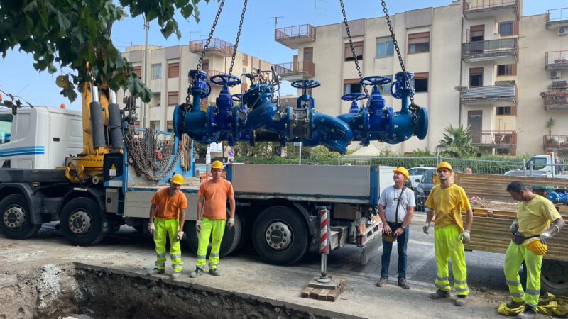 Ciampino, su Via Mura dei Francesi grande intervento Acea Ato 2: installata seconda camera di manovra