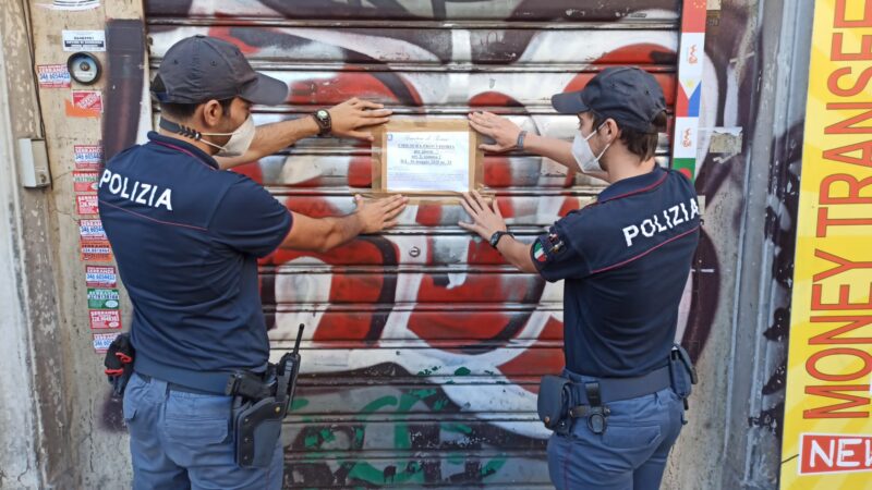 Roma, maxi controllo Interforze nell’area della Stazione Roma Termini