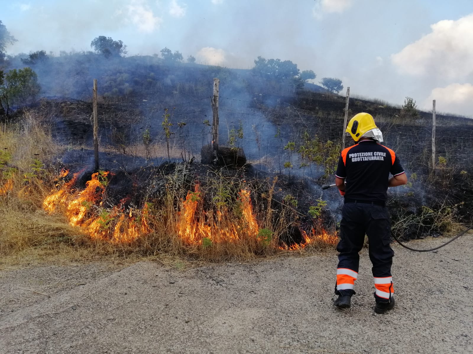 Rocca Priora e Grottaferrata, piromani continuano ad appiccare incendi