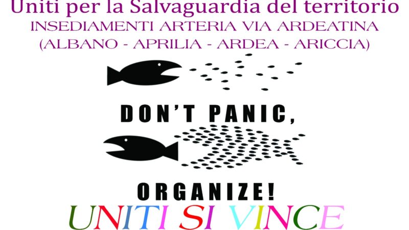 Albano, nasce il comitato U.S.T (Unione Salvaguardia del Territorio) per la tutela degli insediamenti di via Ardeatina